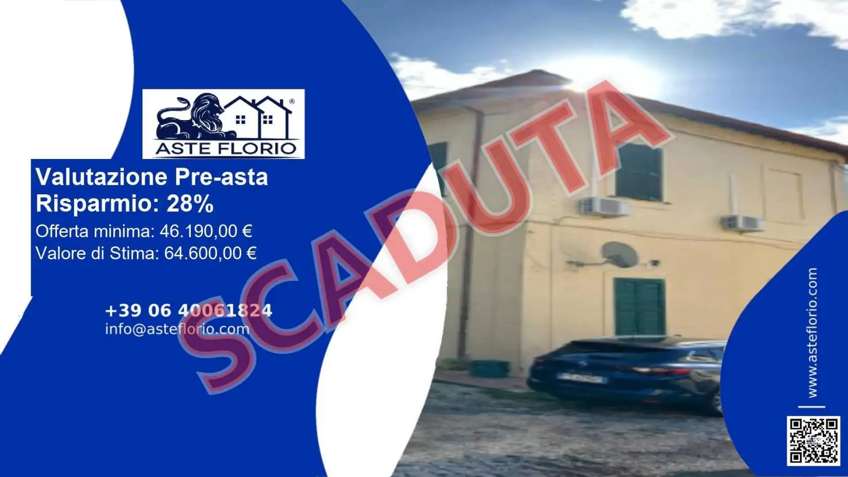 Appartamento in asta a Vicovaro