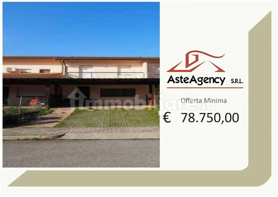 Villetta a schiera in asta a Fontanafredda