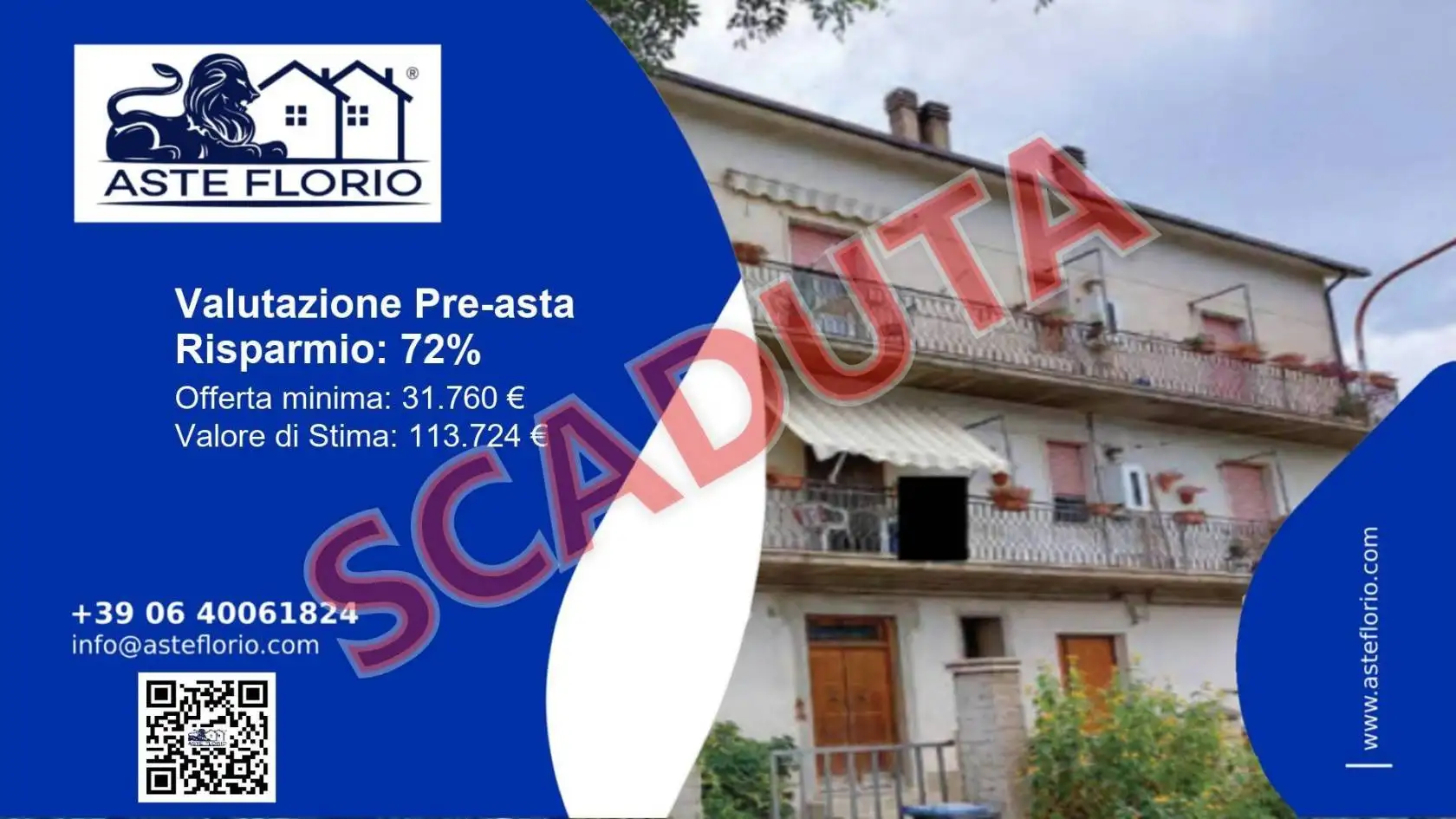 Appartamento in asta a Spezzano Albanese