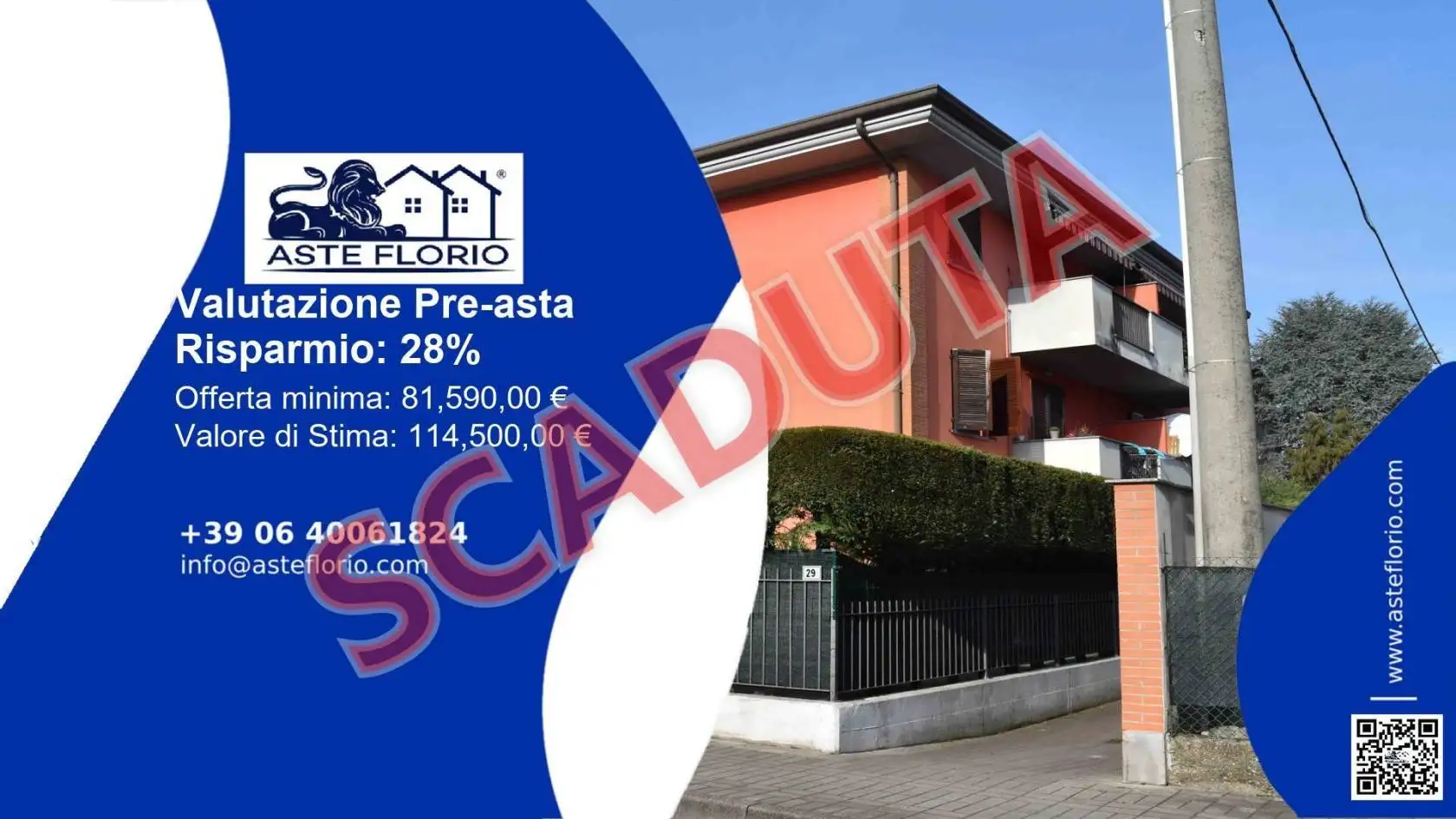 Appartamento in asta a Terno d'Isola