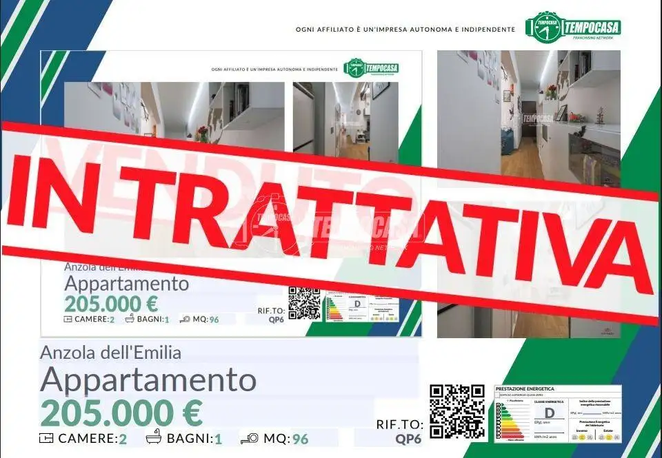 Appartamento in vendita a Anzola dell'Emilia