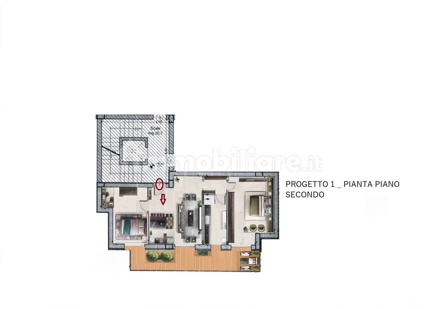 Appartamento in vendita a Baronissi