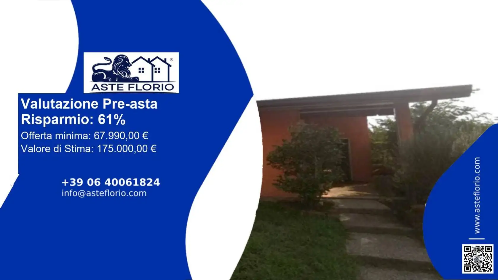 Villetta a schiera in asta a Villadose