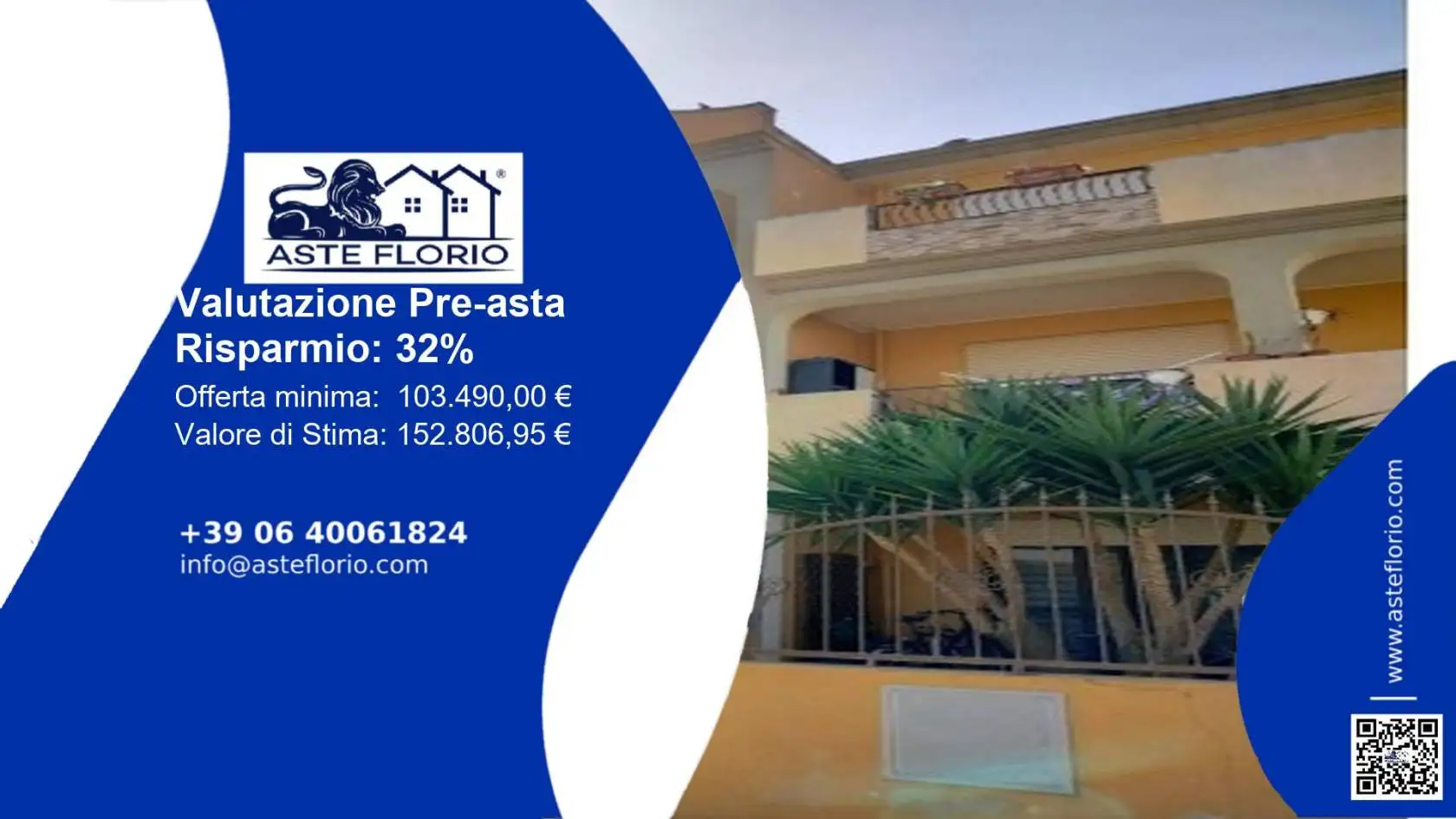 Appartamento in asta a Uta