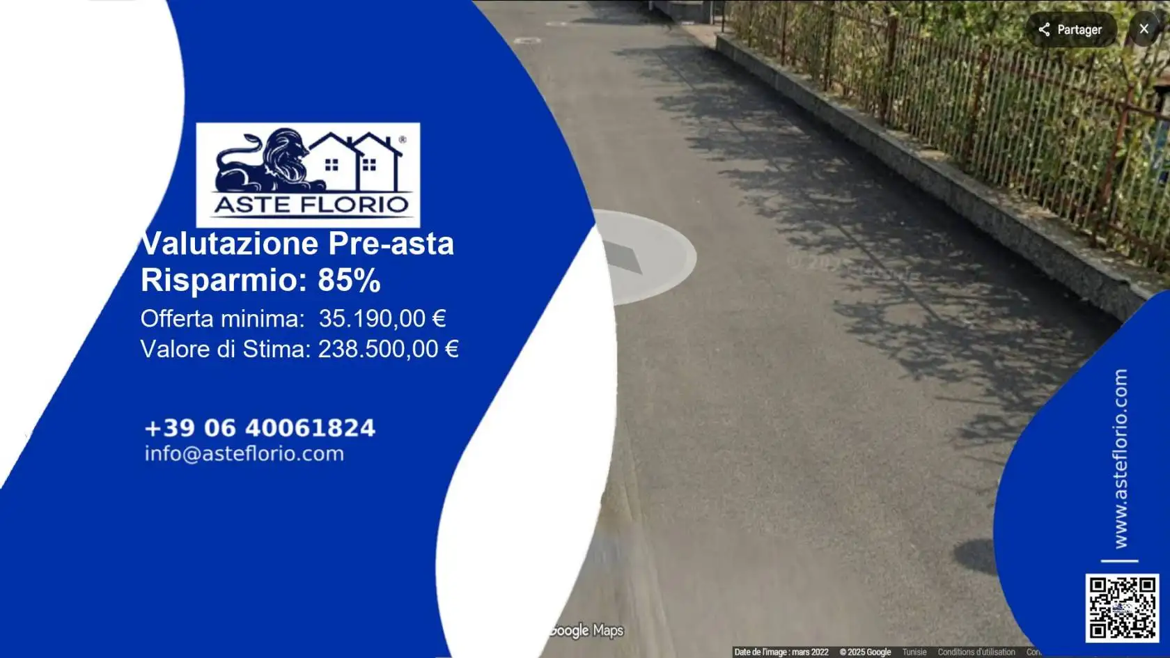 Appartamento in asta a San Francesco al Campo