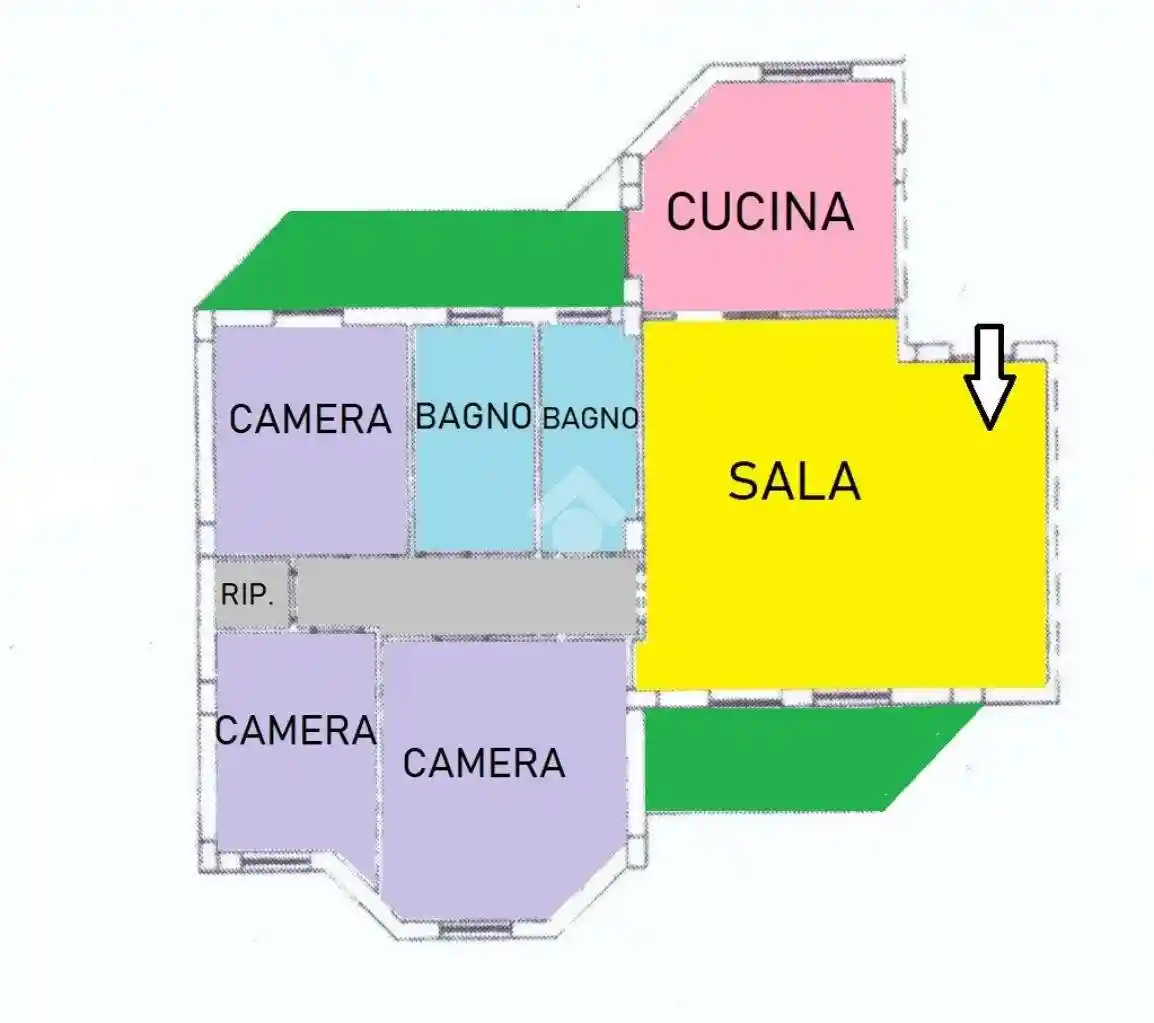 Trilocale via San Sebastiano, Centro, Castrovillari - foto 2