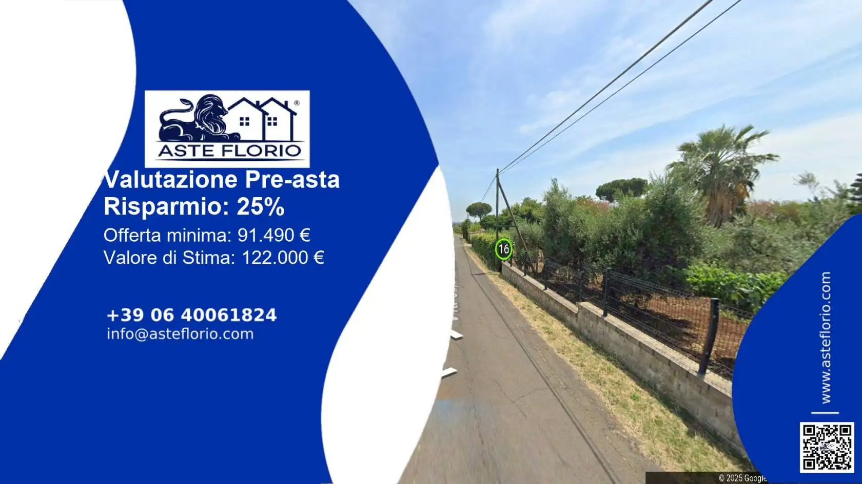 Villa in asta a Velletri