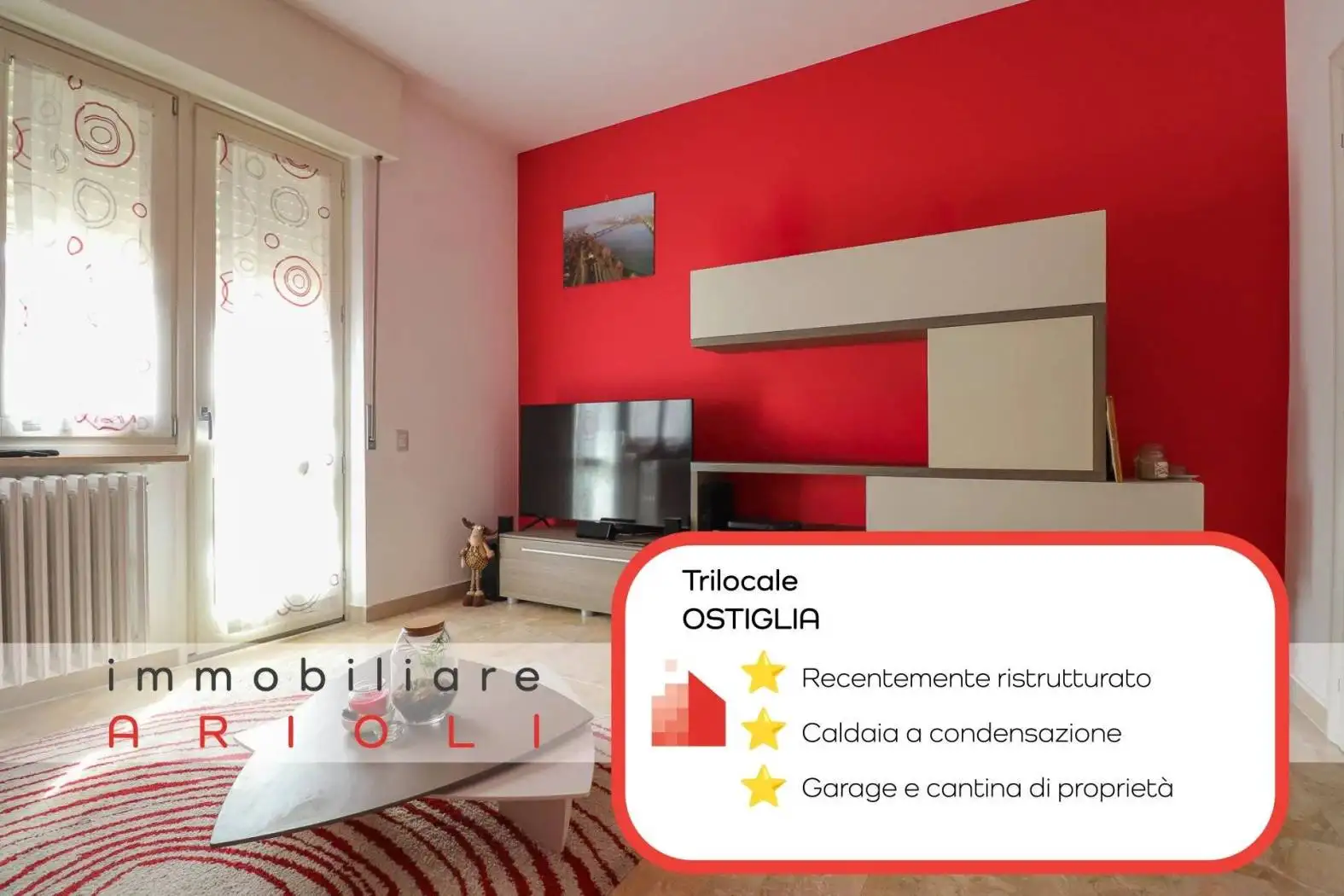 Appartamento in vendita a Ostiglia