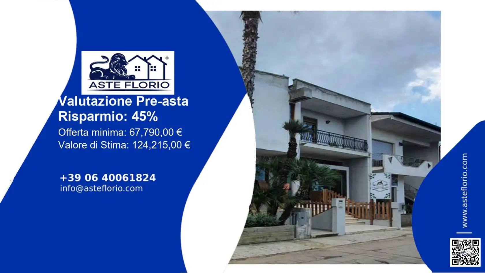 Appartamento in asta a Racale