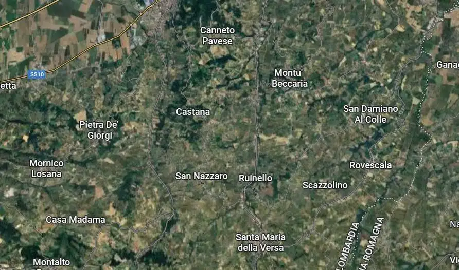 Villa in asta a Castana