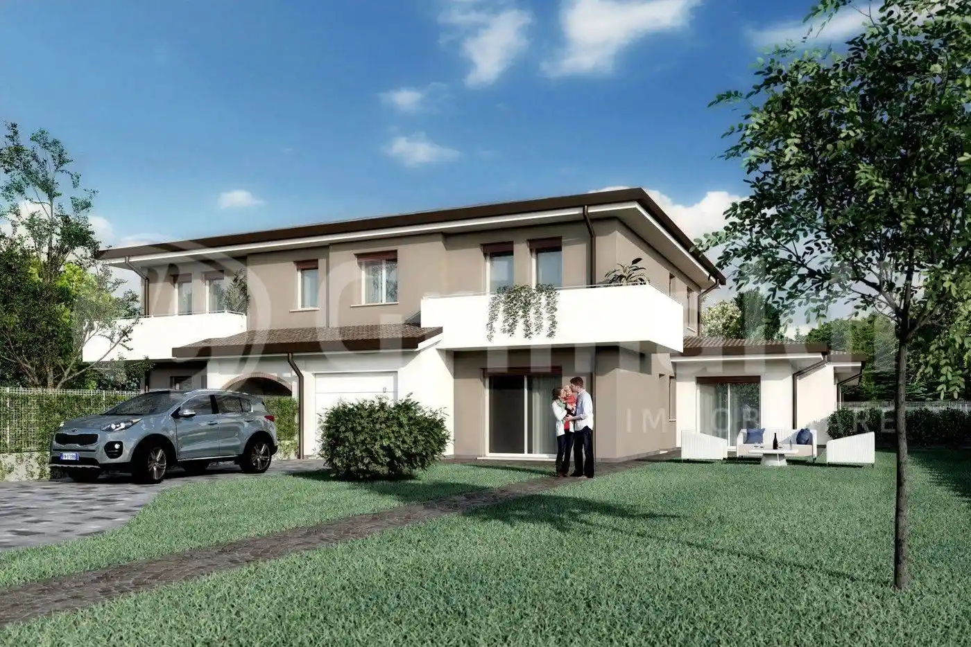 Villa unifamiliare, nuova, 240 m², Paltana - Mandria, Padova - foto 3