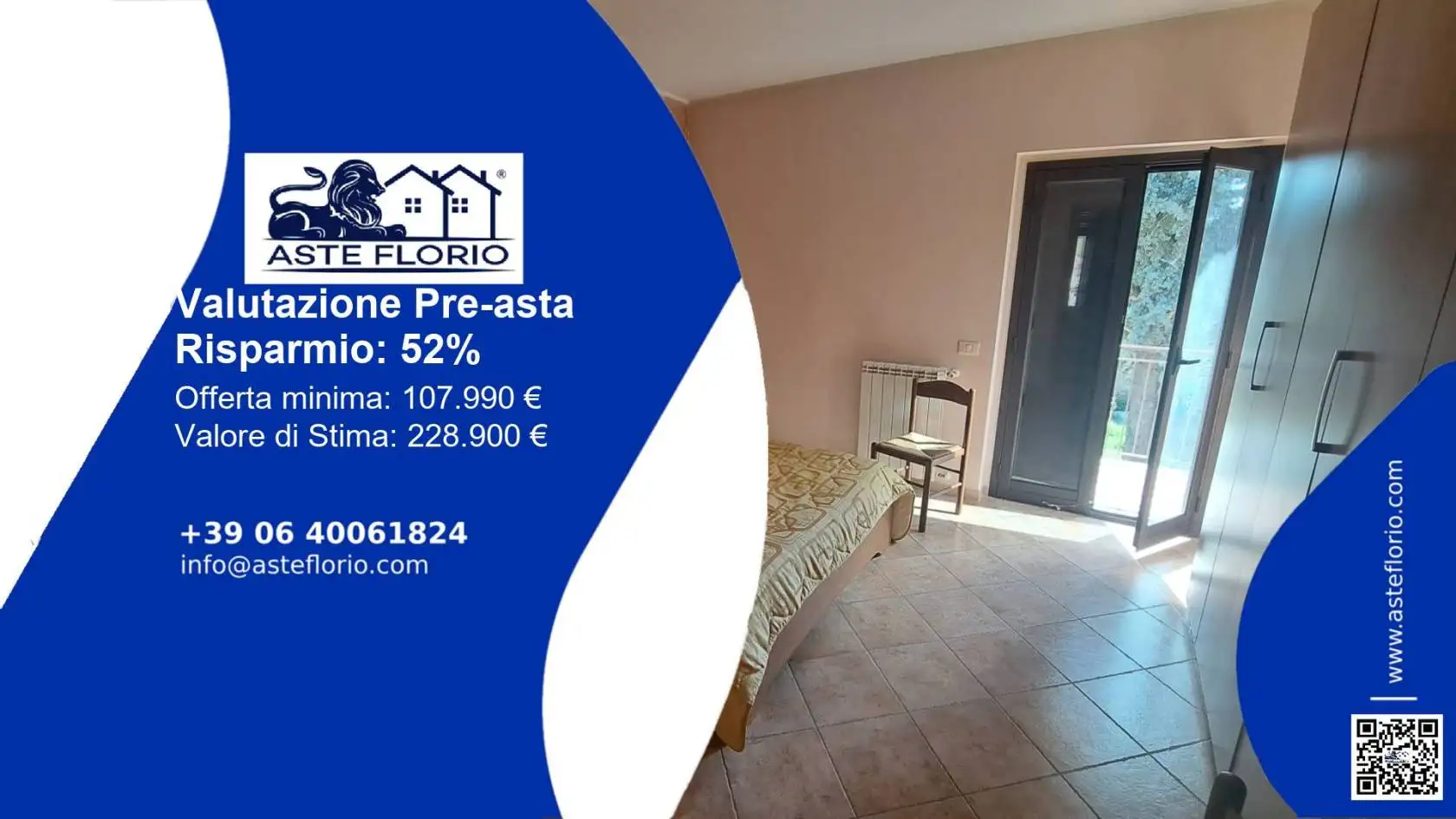 Villa in asta a Tarano