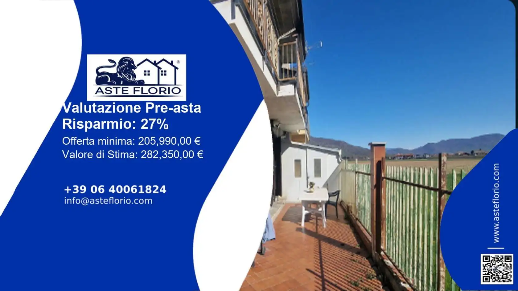 Villa in asta a Frossasco