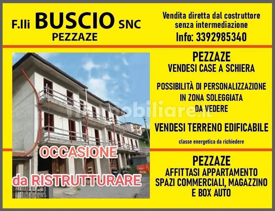 Villetta a schiera in vendita a Pezzaze