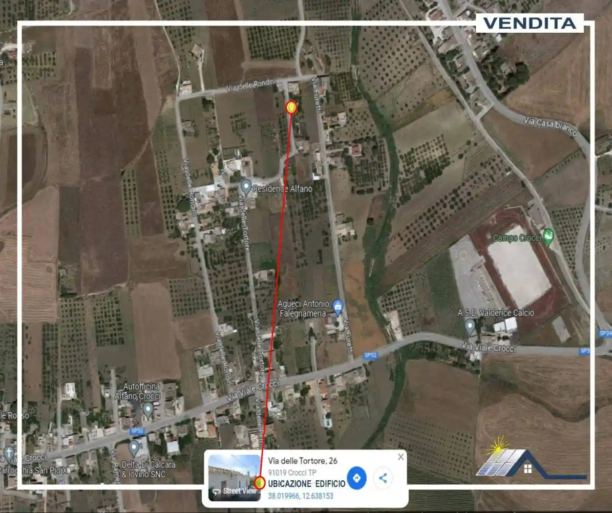 Villa in vendita a Valderice