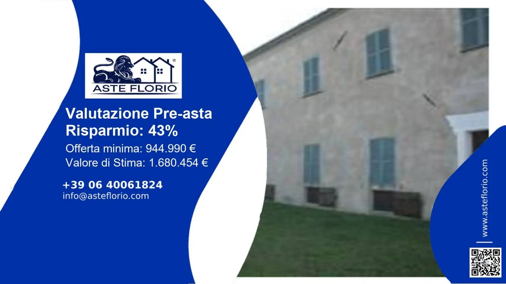 Palazzo - Stabile in asta a Pocapaglia