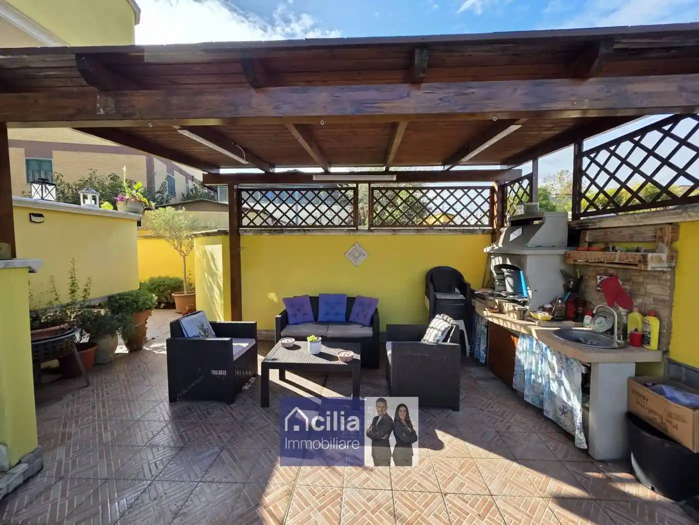 Villa a schiera via Saracena 18, Centro Giano, Roma - foto 4