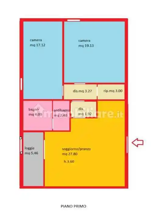 Appartamento in vendita a Cecina