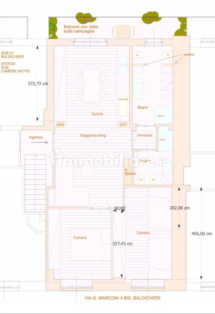 Appartamento in vendita a Baldichieri d'Asti
