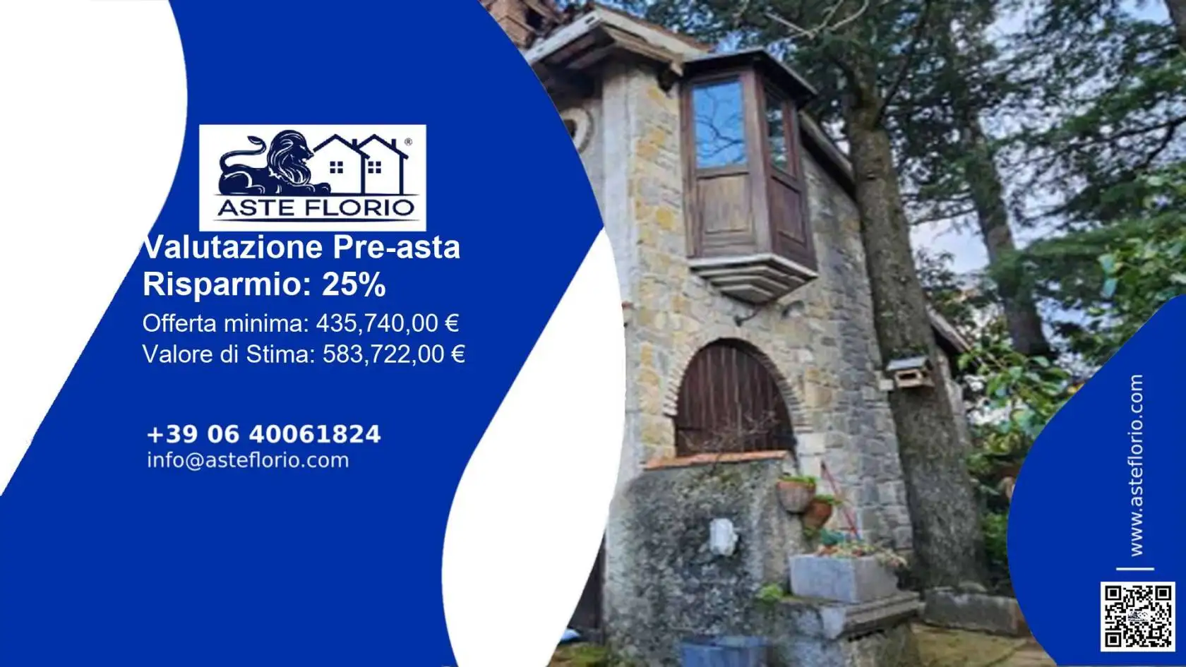 Villa in asta a Trieste