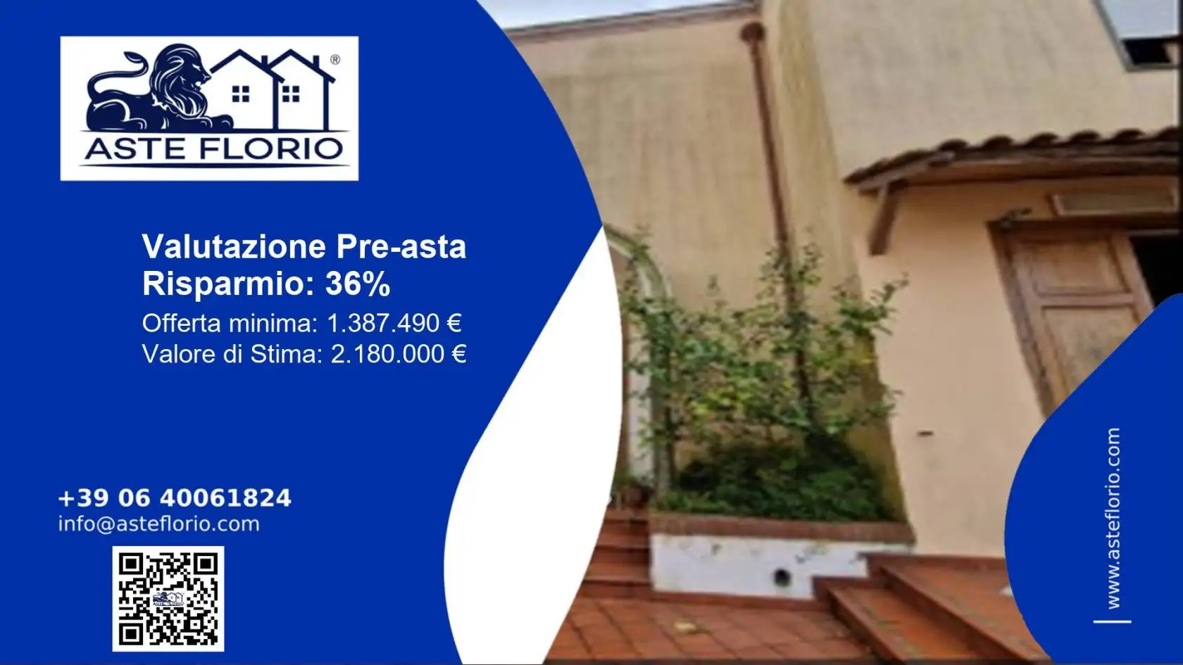 Villa in asta a Massa Lubrense