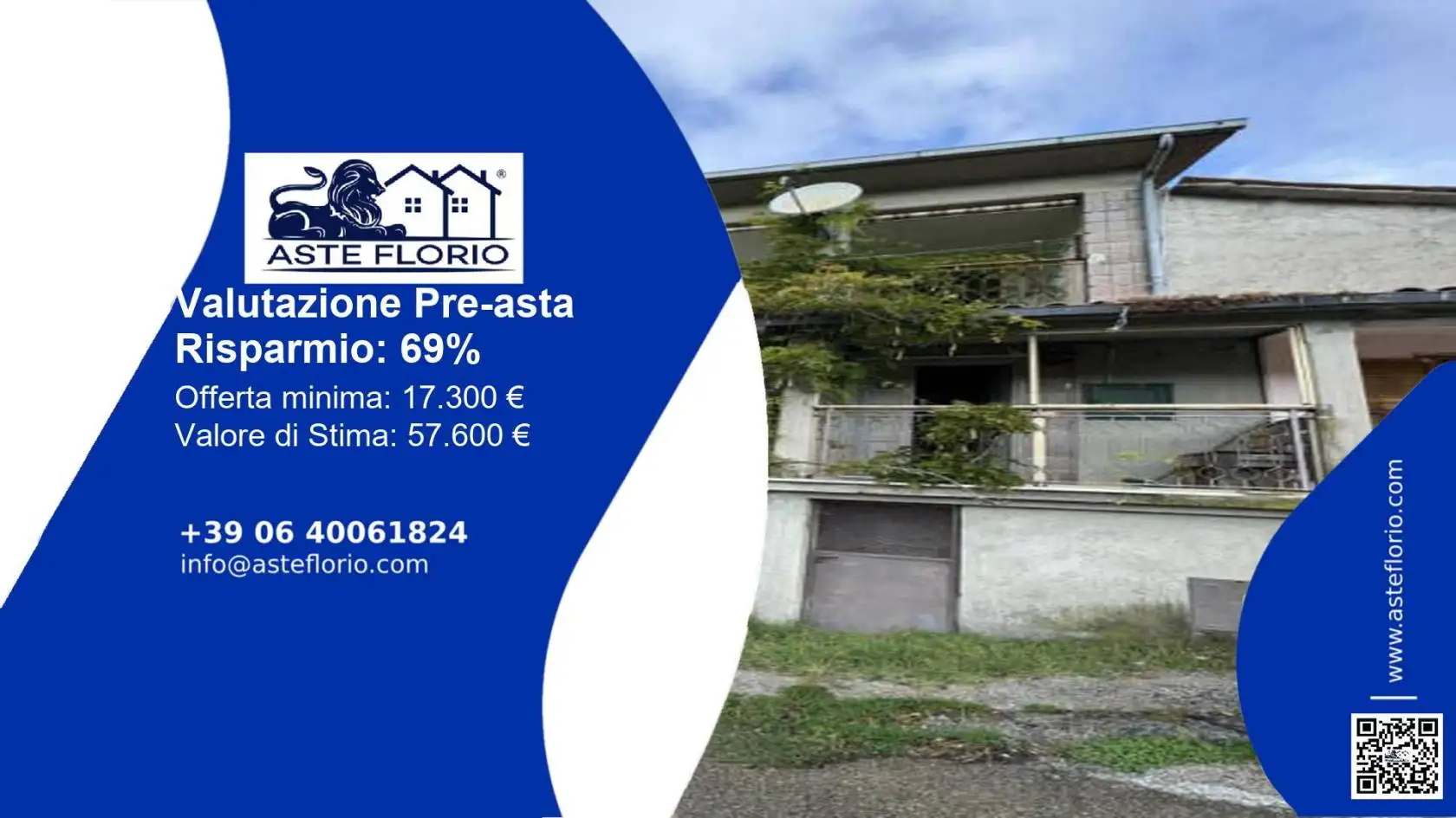 Rustico - Casale in asta a Arrone