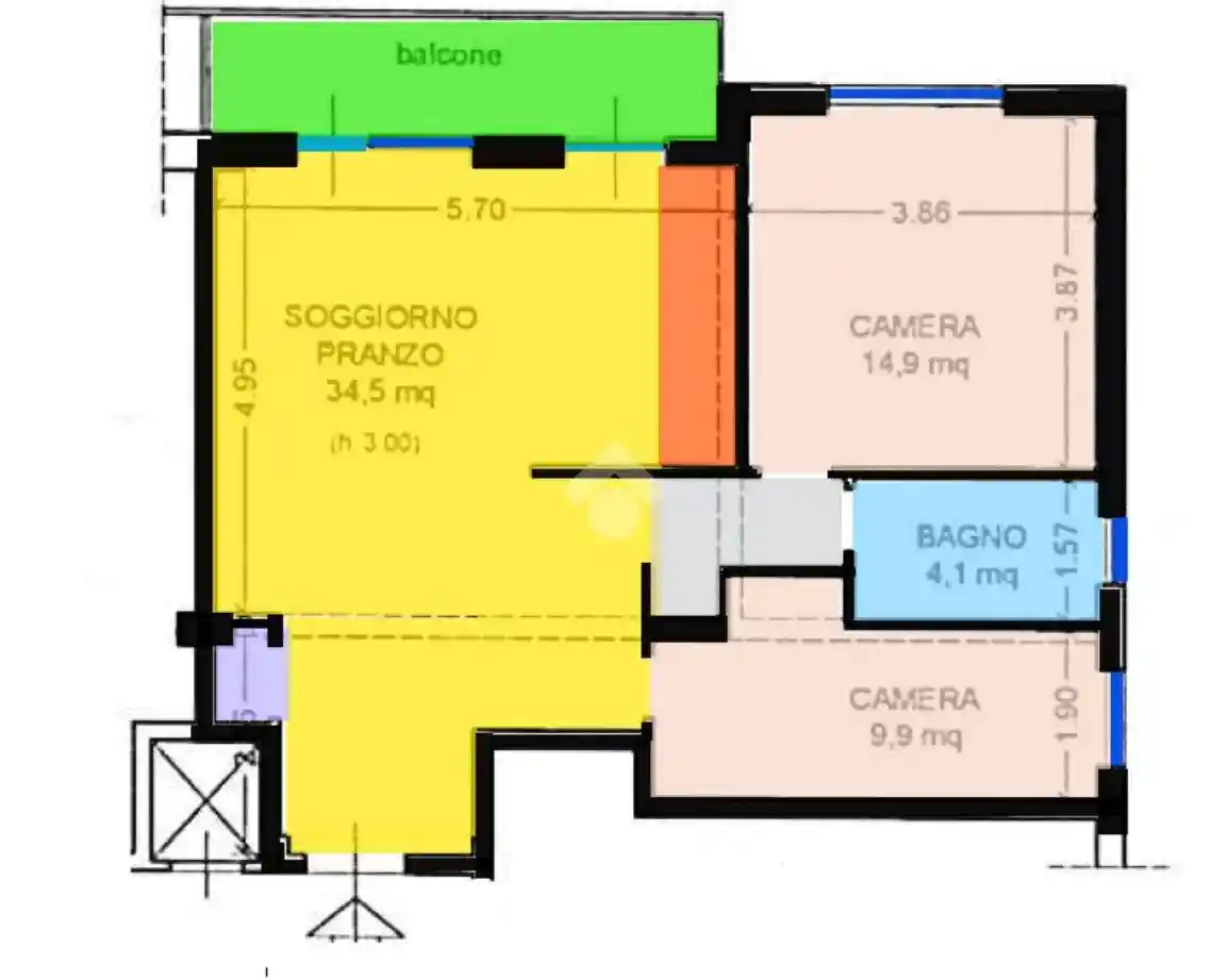 Appartamento in vendita a Roma