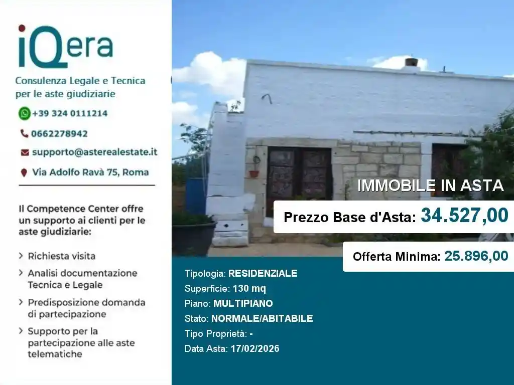 Appartamento in vendita a Martina Franca