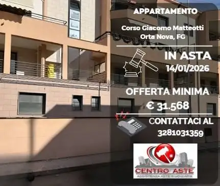 Appartamento in asta a Orta Nova