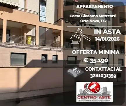 Appartamento in asta a Orta Nova