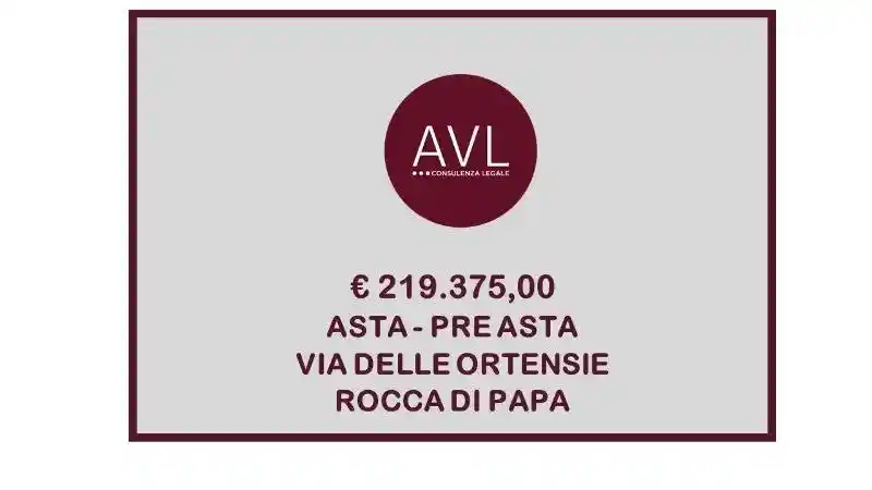 Villa in vendita a Rocca di Papa