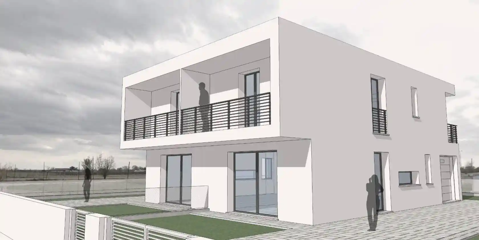 Villa bifamiliare, nuova, 160 m², Cona, Ferrara - foto 2