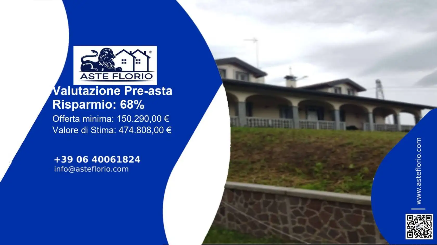 Villa in asta a Castions di Strada