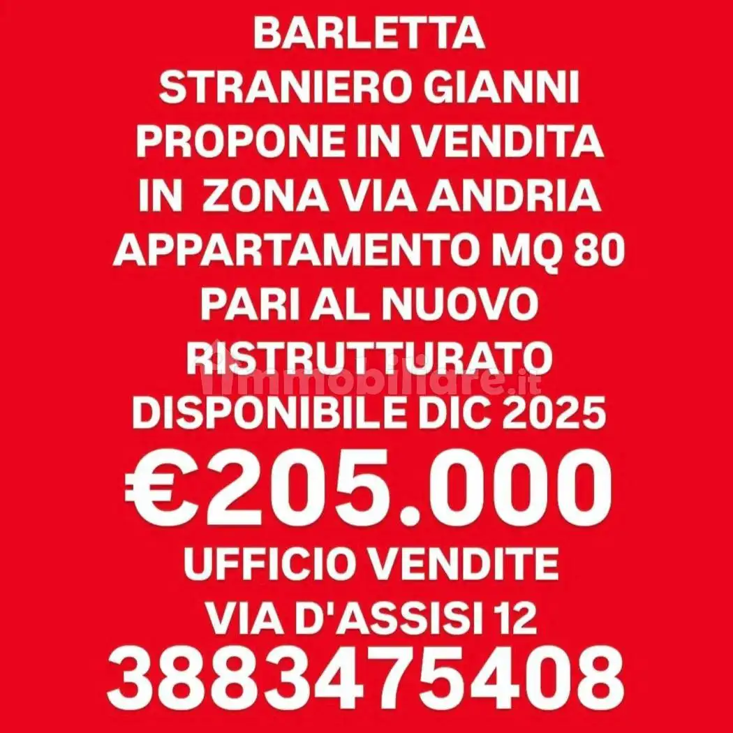 Appartamento in vendita a Barletta