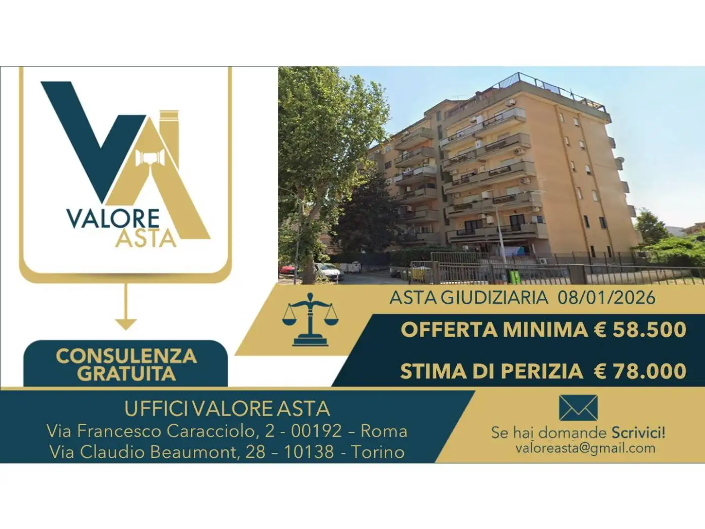 Appartamento in asta a Guidonia Montecelio