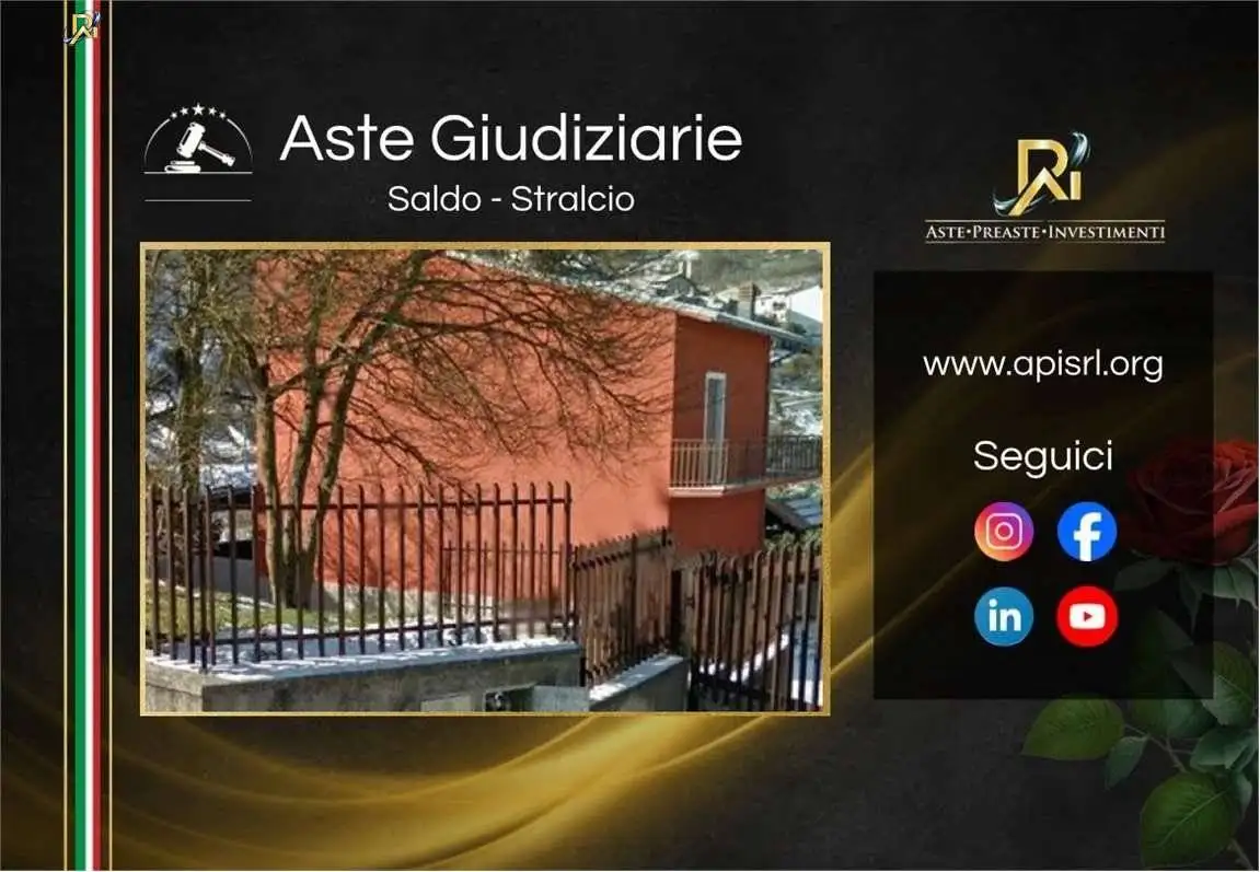 Casa indipendente in asta a Montereale