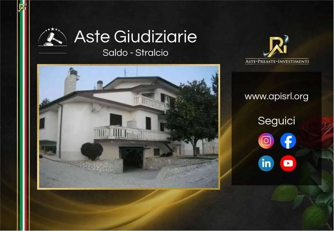 Villa in asta a Avezzano