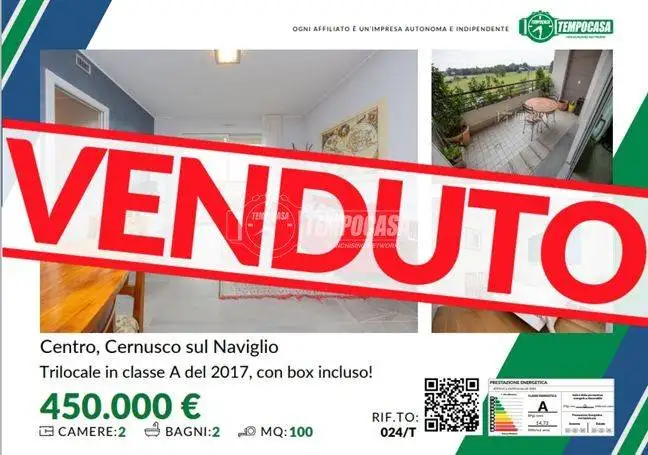 Appartamento in vendita a Cernusco sul Naviglio