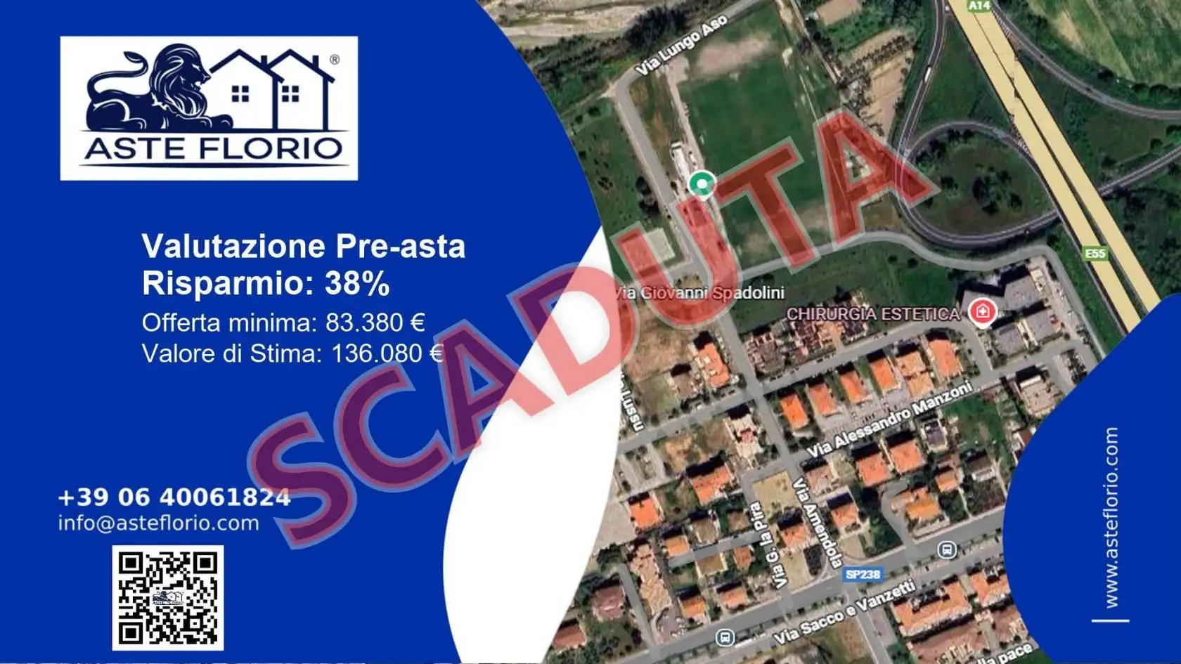 Appartamento in asta a Pedaso