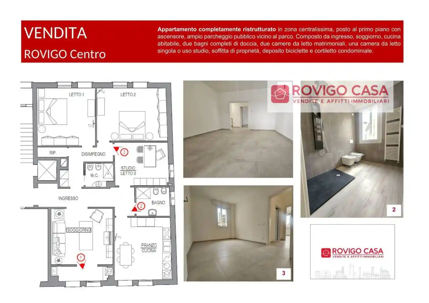 Appartamento in vendita a Rovigo