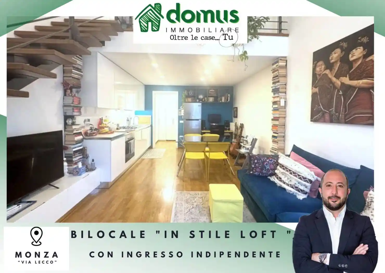 Bilocale via Emilio De Marchi 6, Via Lecco - Via Bergamo, Monza - foto 3