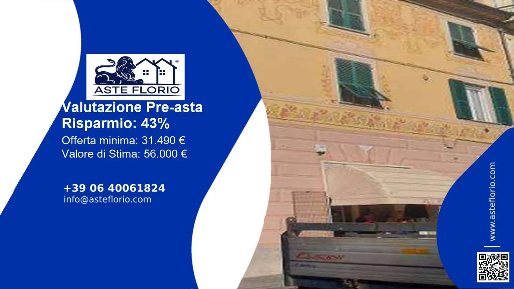 Appartamento in asta a Torriglia