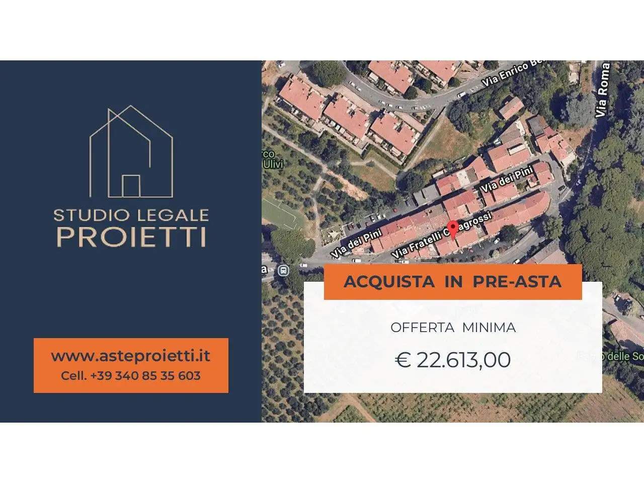 Appartamento in asta a Colonna