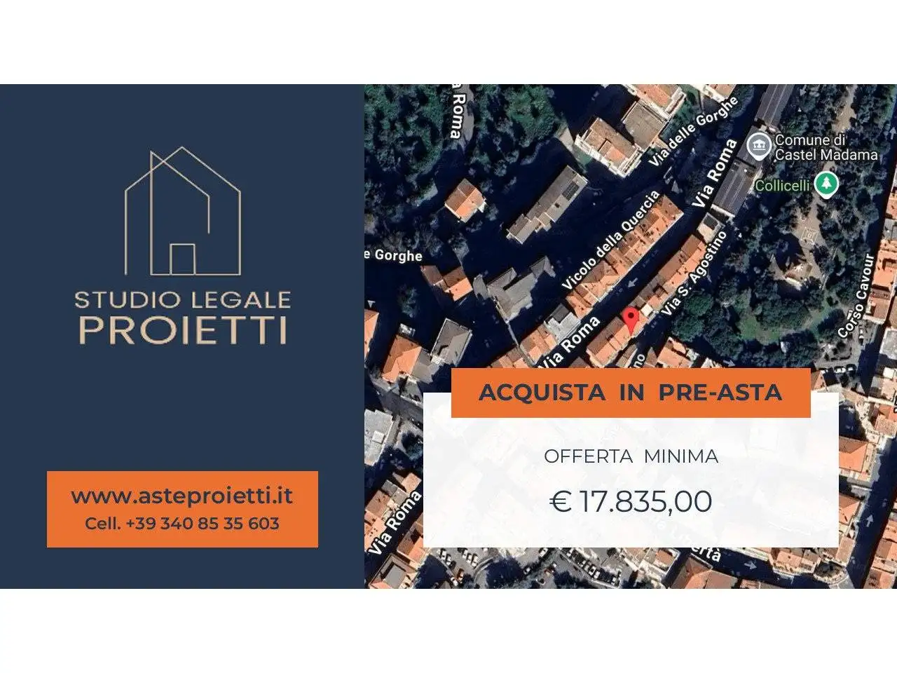 Appartamento in asta a Castel Madama