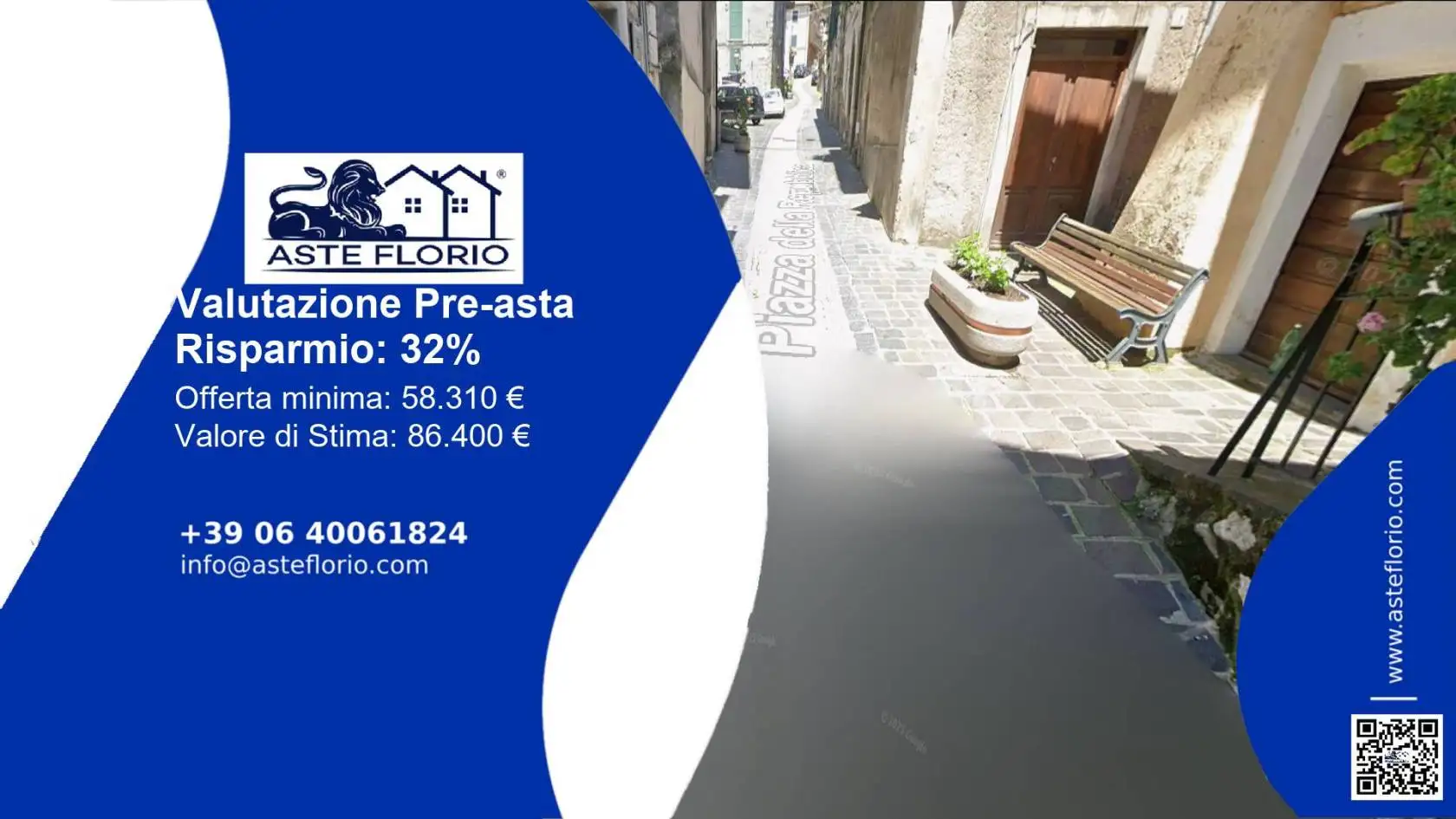 Appartamento in asta a Bellegra