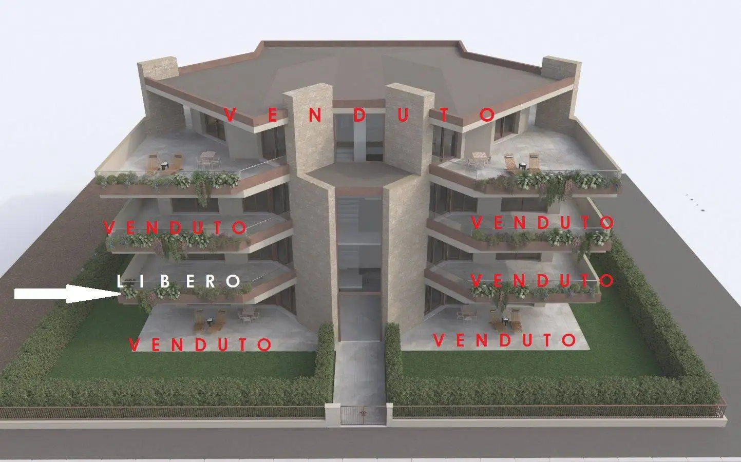 Appartamento in vendita a Arezzo