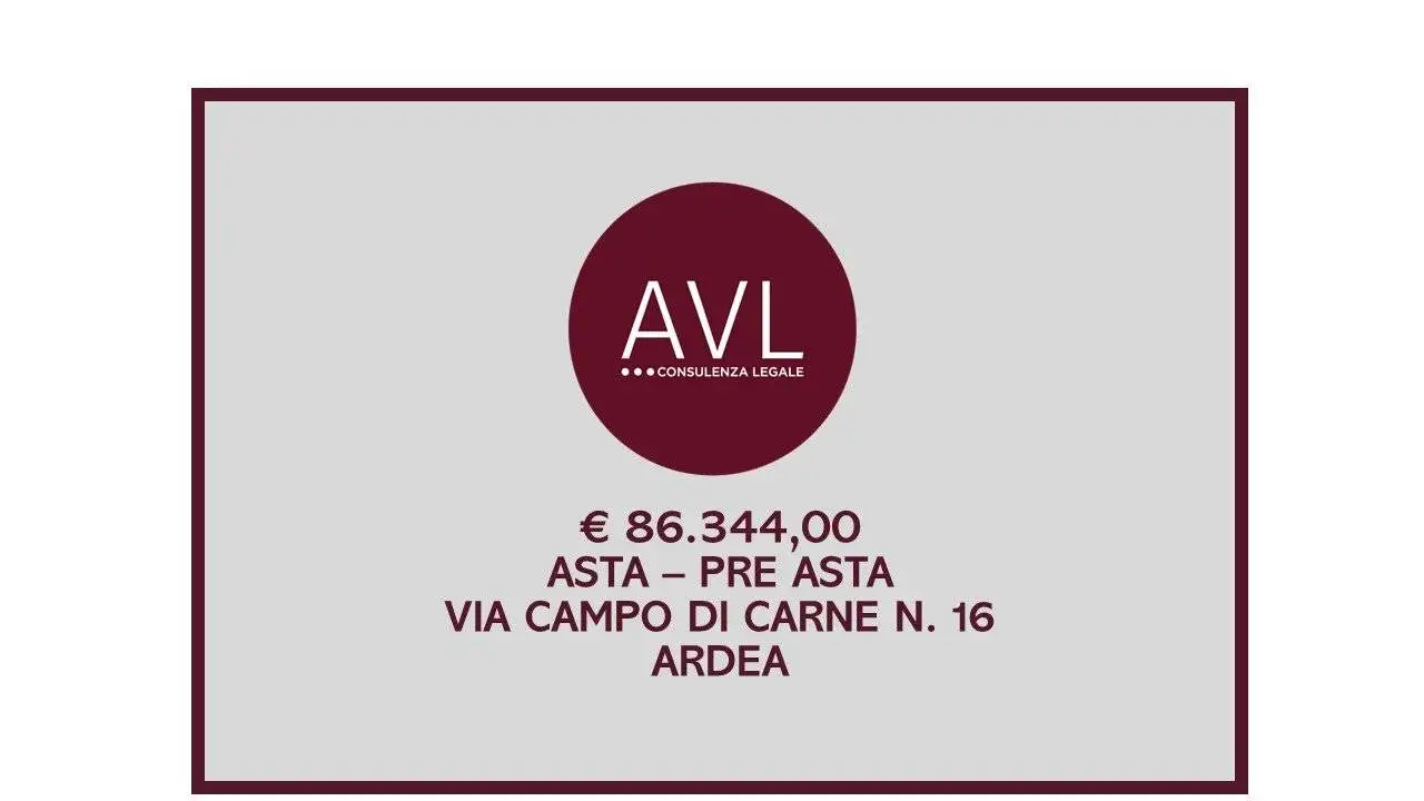 Villa in asta a Ardea