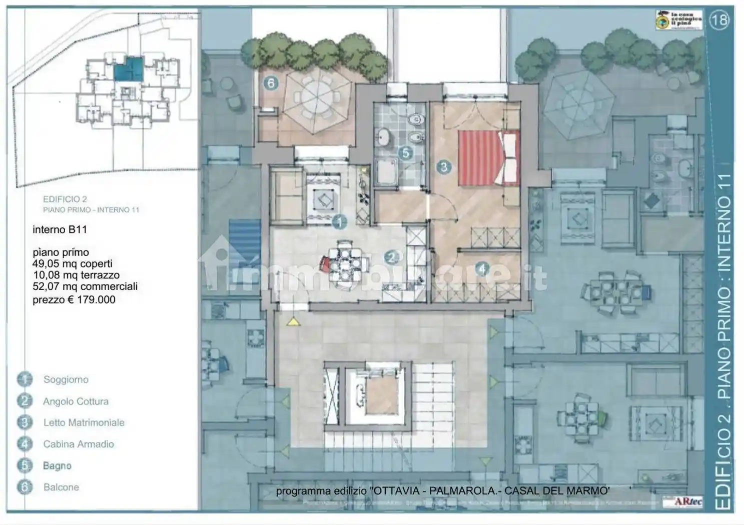 Appartamento in vendita a Roma