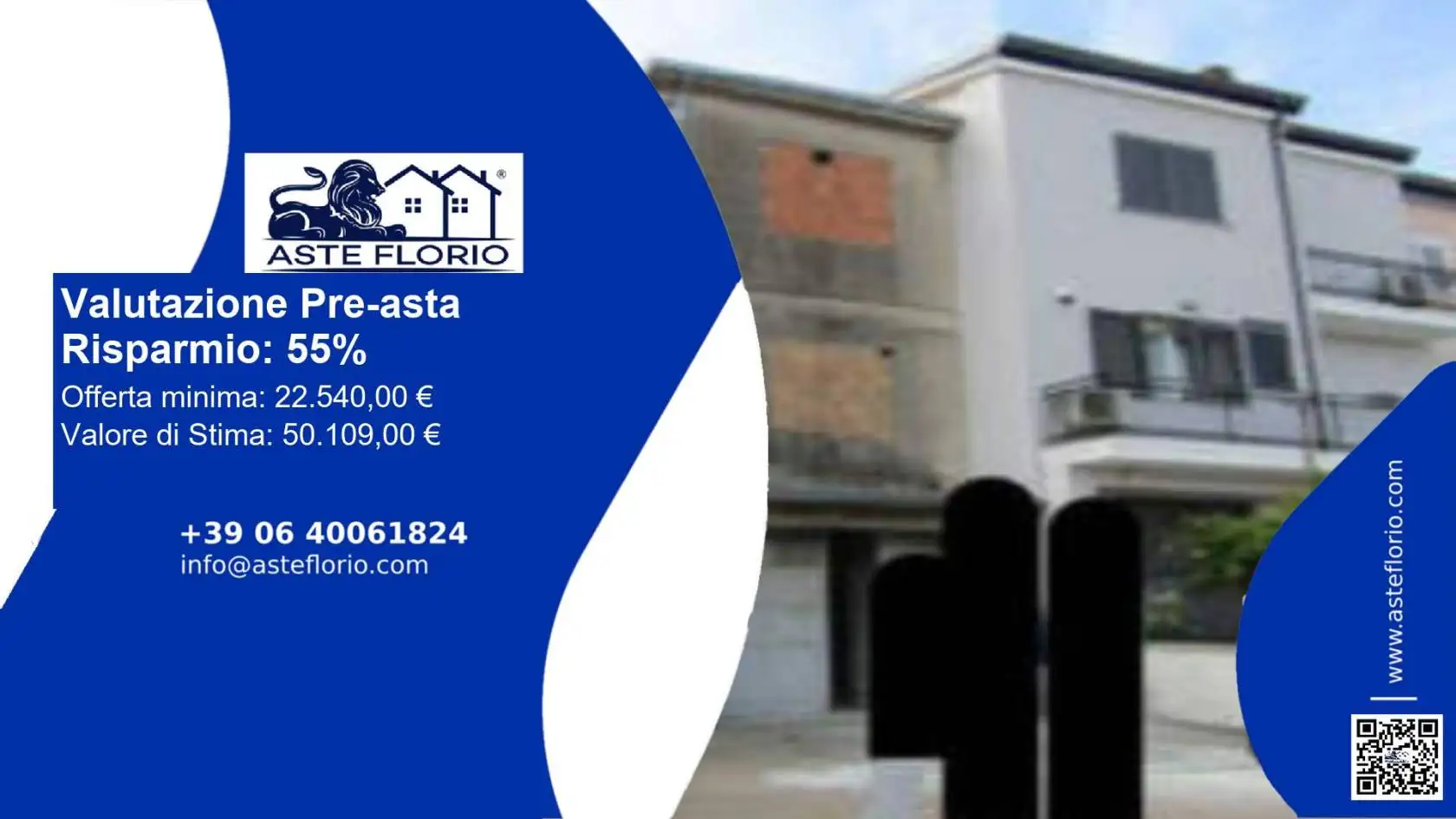 Villetta a schiera in asta a Rotello