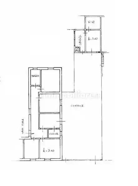 Appartamento da ristrutturare, piano terra, Sorgenti, Livorno - foto 3